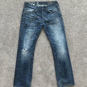 Men’s King-X Distressed Buffalo David Bitton Slim Bootcut Jeans - Size 31/30